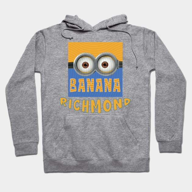 DESPICABLE MINION AMERICA RICHMOND Hoodie by LuckYA